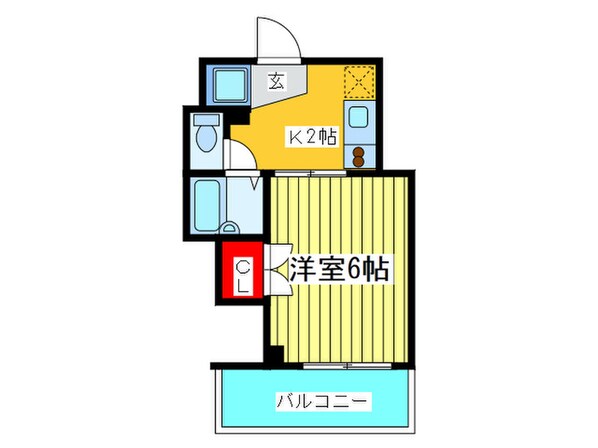 ＮＳパレスマンションの物件間取画像